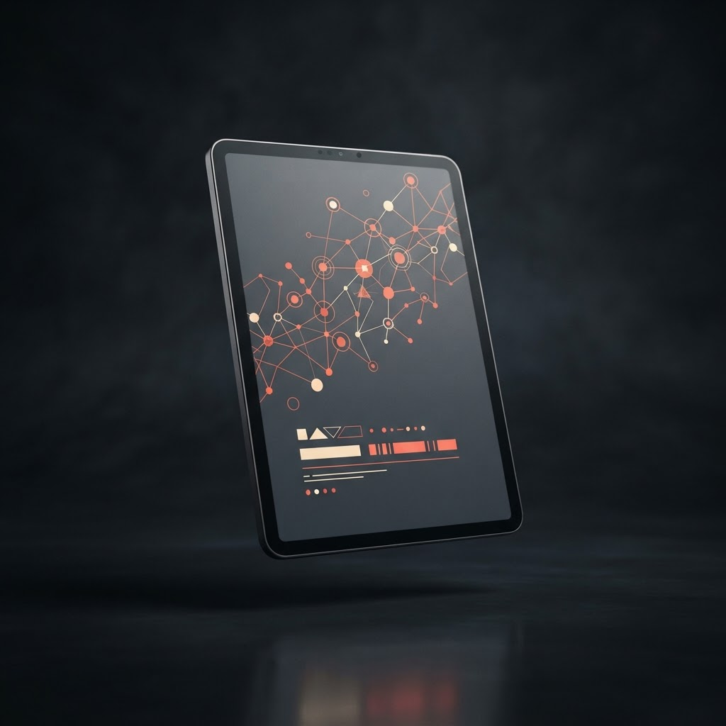 Mockup do guia digital AI Nexus